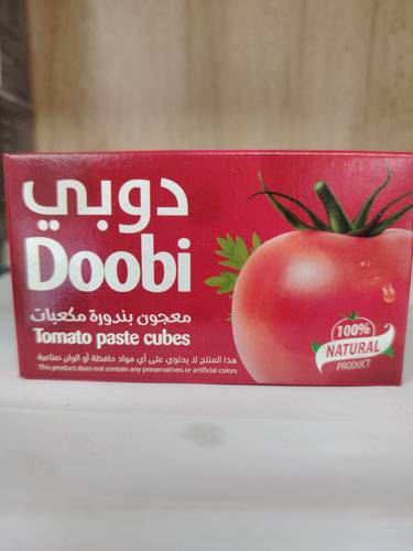 مكعبات طماطم طماط معجون