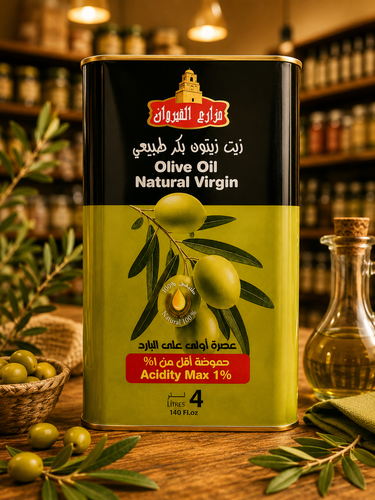 زيت زيتون بكر عصر على البارد 4 لتر