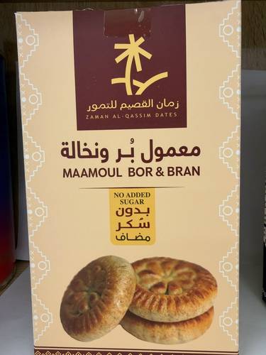 معمول بر ونخالة بدون سكر مضاف