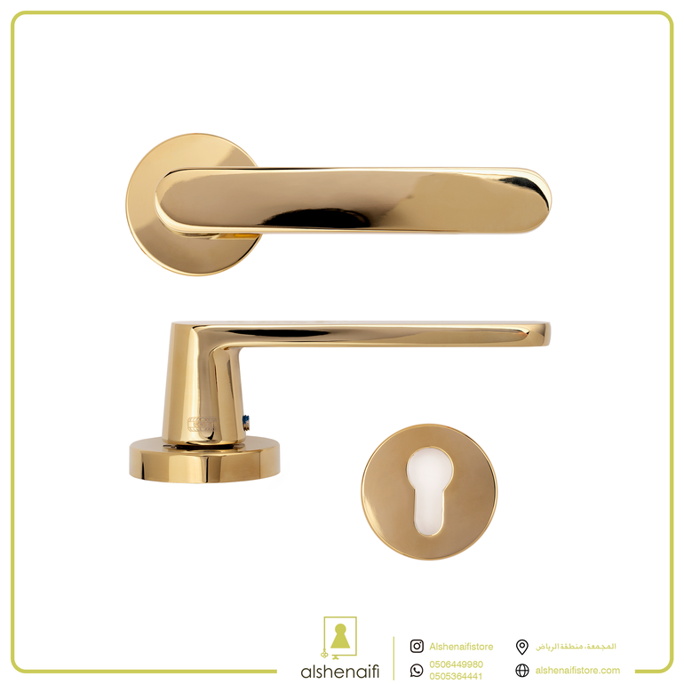 مقبض باب مفصول DA 9072 PVD