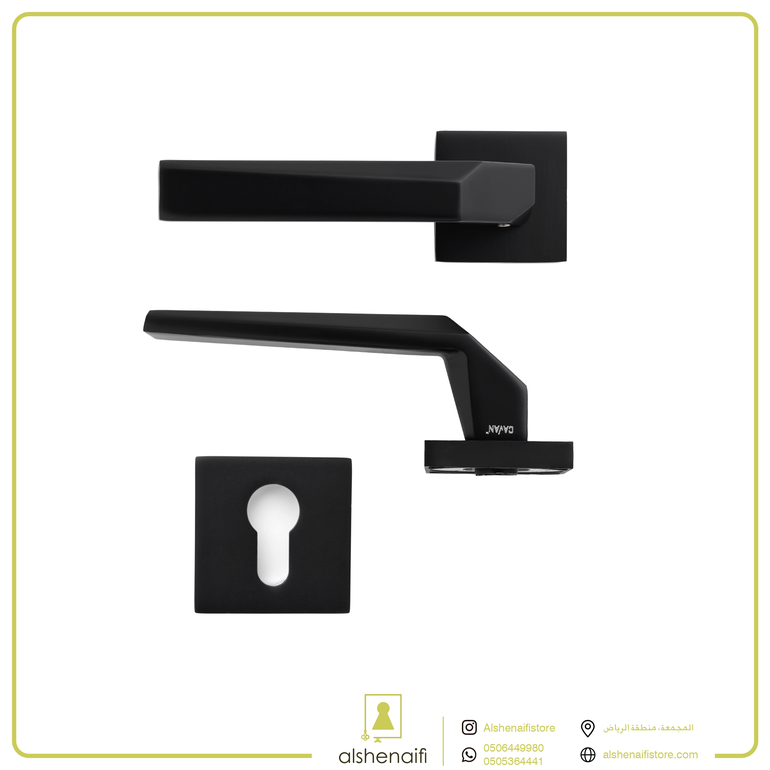مقبض باب مفصول Ca 5287 BLACK