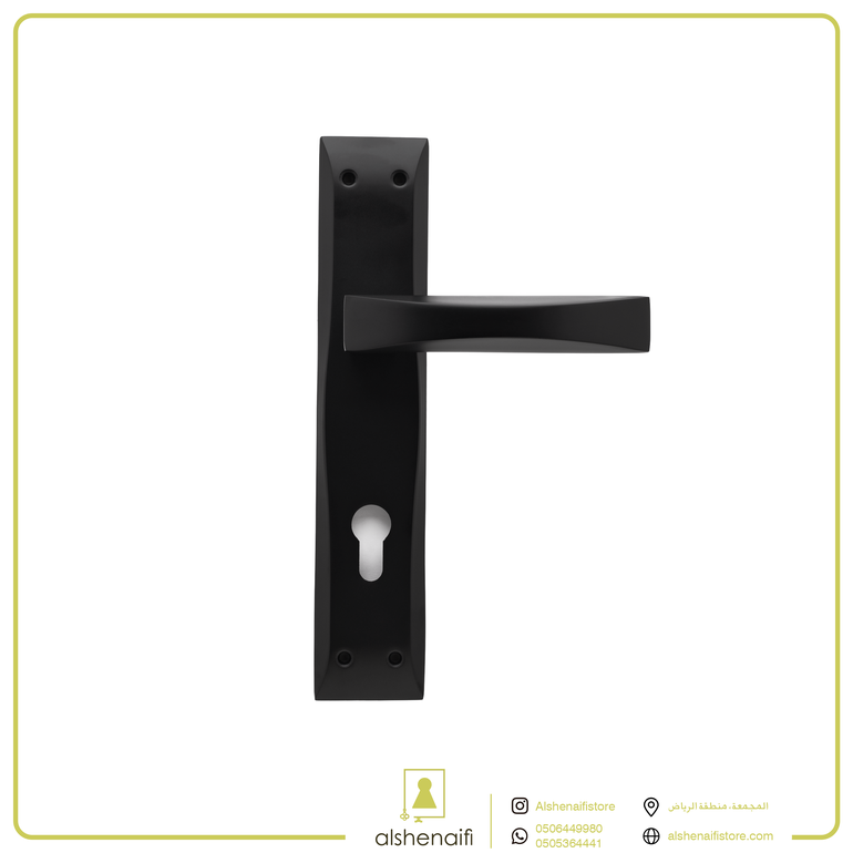مقبض بليت H1043 اسود ( ضمان 3 سنوات )