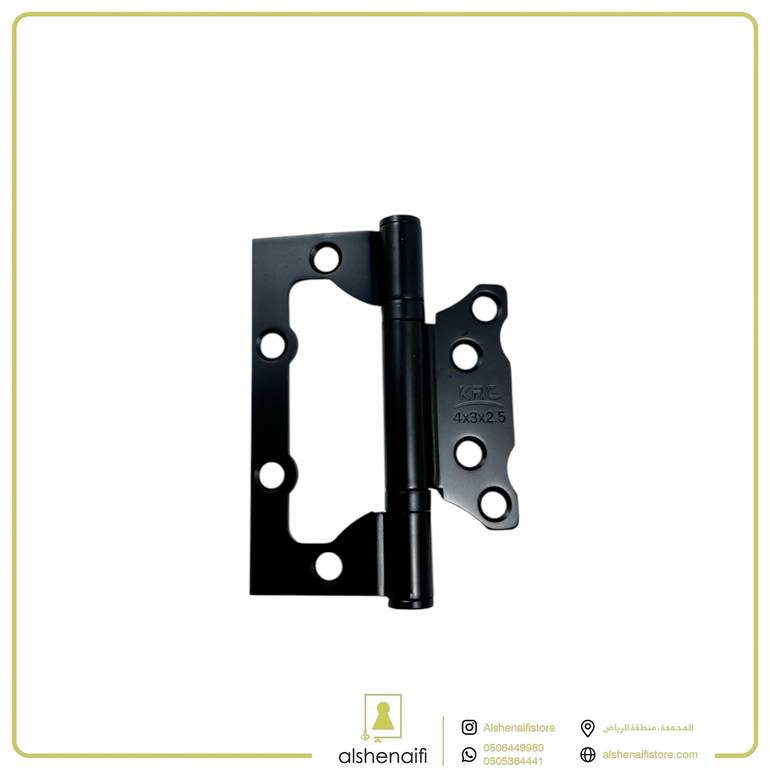 مفصلات فراشه  BLACK  kr