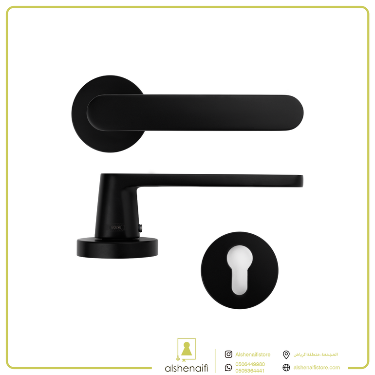 مقبض باب مفصول DA 9072 BLACK