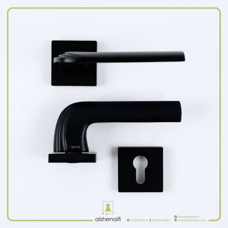 مقبض باب مفصول BI 8055 BLACK