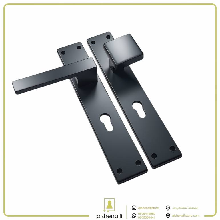 مقبض ثابت متحرك JA اسود  7600
