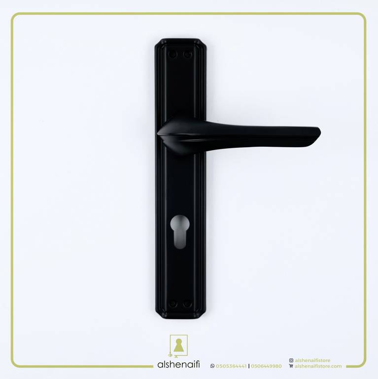 مقبض باب بليت JA 7544 BLACK