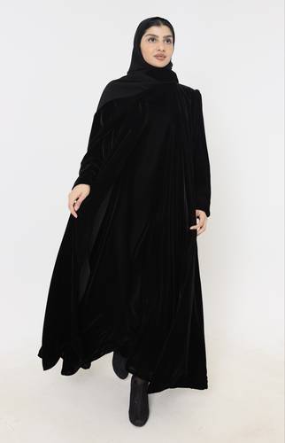 Velvet abaya