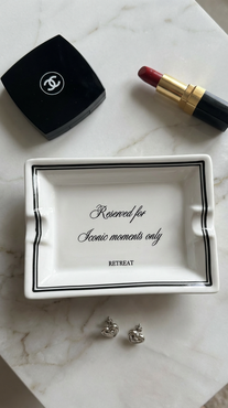  Retreat Aesthetic Ashtray- Reserved for Iconic Moments
