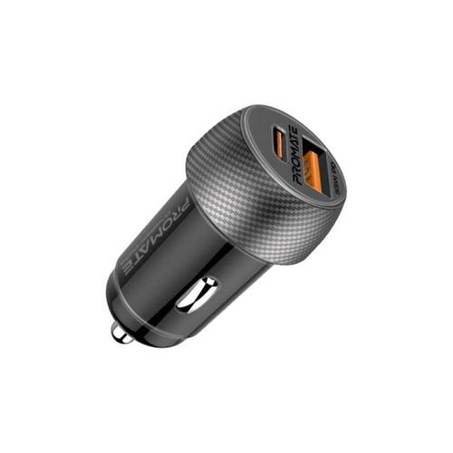 بروميت ULTRA FAST وصلت شحن للسياره بمدخلين يو اس بي وتايب سي 33w