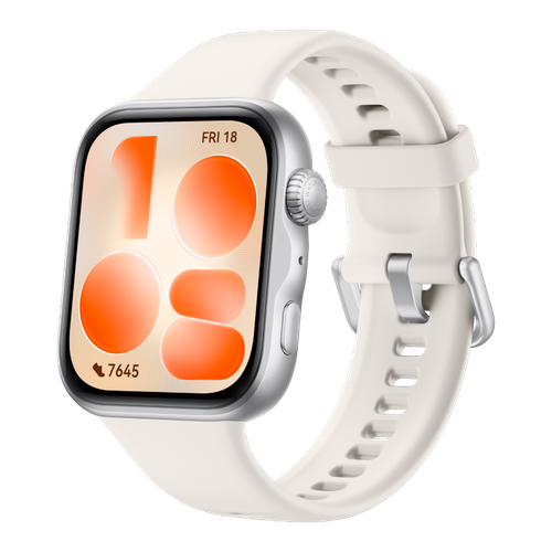 ساعة هواوي Watch Fit 5 الرياضية - أبيض