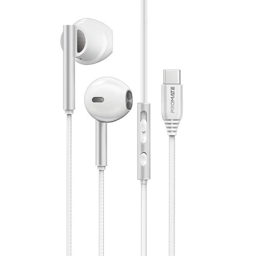 أفضل سماعات سلكية بمنفذ USB-C – مزودة بميكروفون ENC لعزل الضوضاء، وسماعات ديناميكية مقاس 14 ملم، توفر صوتًا ستيريو عالي الدقة وجودة نقاء مذهلة، مع تحكم بالصوت وكابل متين بطول 1.2 متر مقاوم للتشابك، وهيكل من الألومنيوم الفاخر.