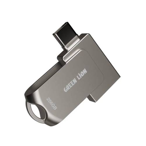 جرين ليون ٢ في ١ فلاش داريف تايب سي و يو اس بي 256GB