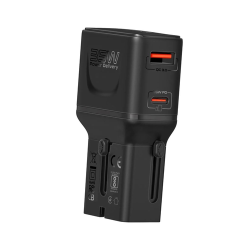 بروميت فيش سفر متعدد المنافذ بقوه 35w