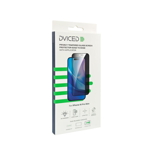 DVICED - حماية Tempered glass للايفون 16pro - برايفسي