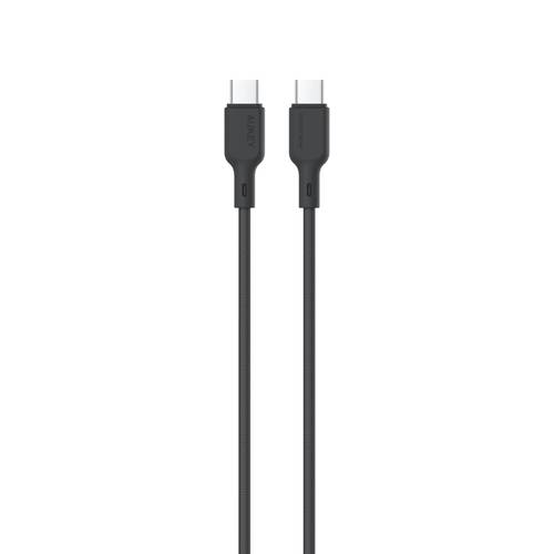 Aukey 1M 60W Nylon Braided Usb-C To Usb-C Cable Dty, Grey