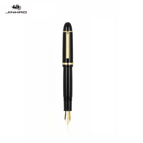 JinHao X159 الأعمال إيريديوم القلم 40 مللي متر كبير حاد قلم حبر ، للمكتب ، التوقيع ، ممارسة الخط ، هدايا التخرج