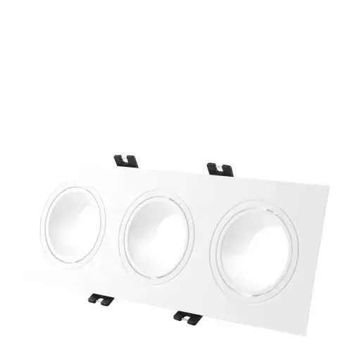 إطار متحرك بلاستك ثلاثي ابيض كامل مقاس 253x93x29mm