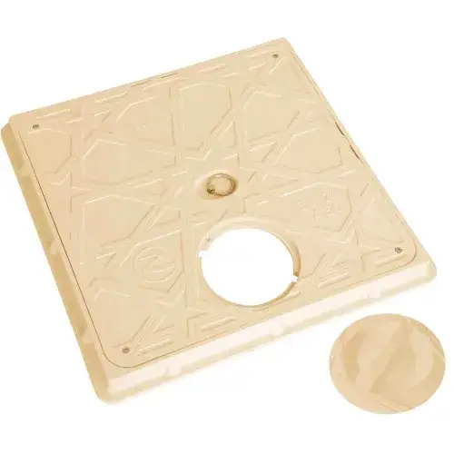 غطاء فتحات أرضية مقاس داخلي 50* 50 سم – 60*60 سم مقاس الإطار