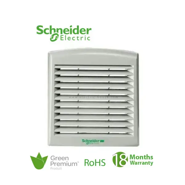 شنايدر - مخرج شبكي من البلاستيك - درجه حماية 54 - المقطع291*291 بمقاس 336*316 مم