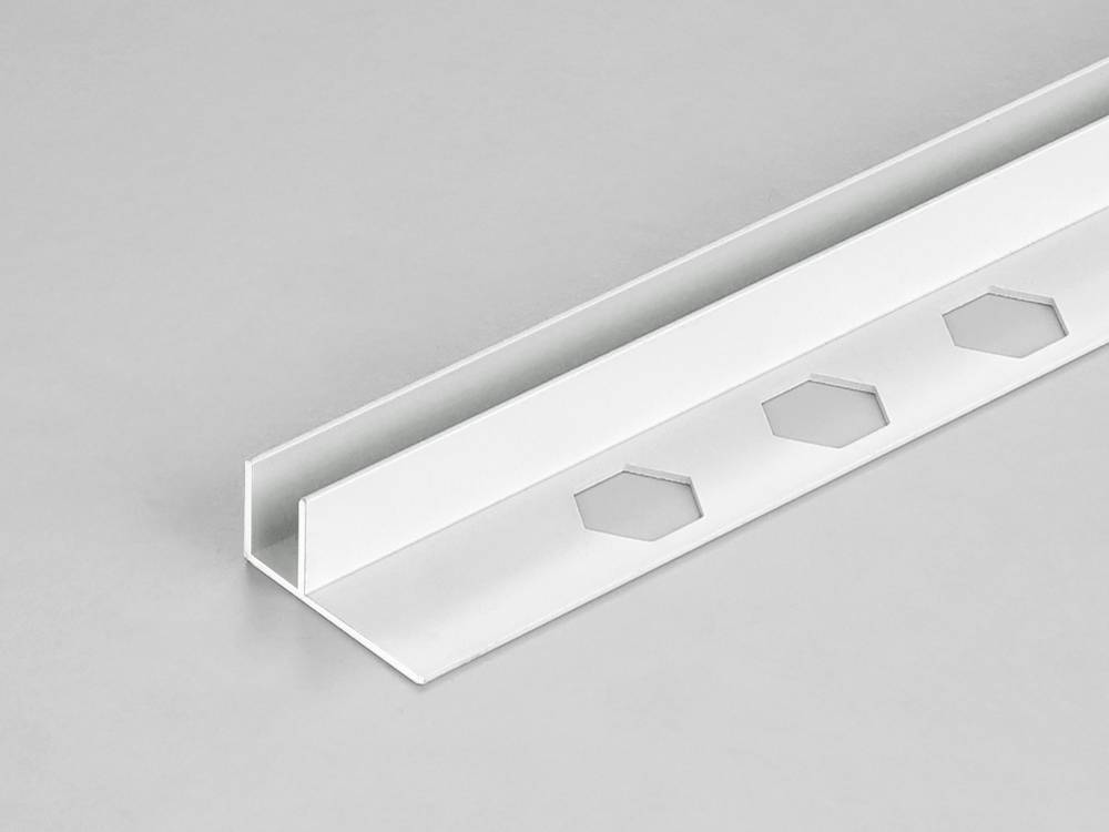 نعلة مخفية ابيض مطفي 2.5 متر 8 مم GF001-WM-8W-12H
