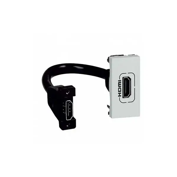 ليجراند - فيش HDMI أرتيور - مربع - 1 موديول - ألومنيوم
