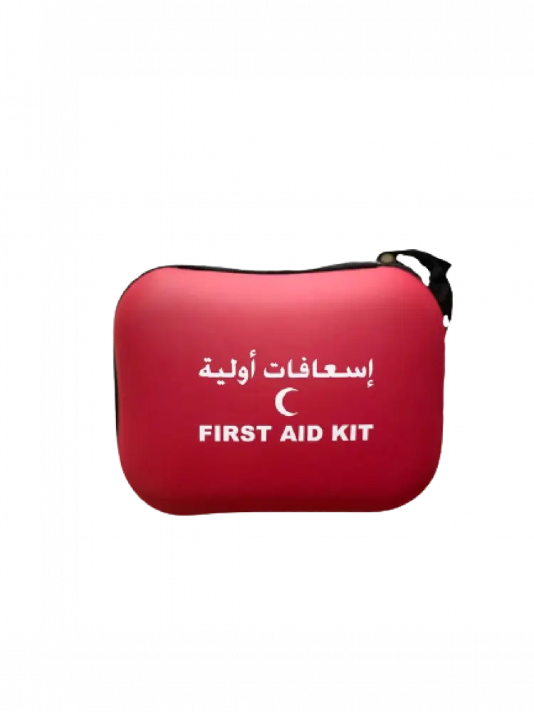 حقيبة اسعافات اولية حمراء مقاس S