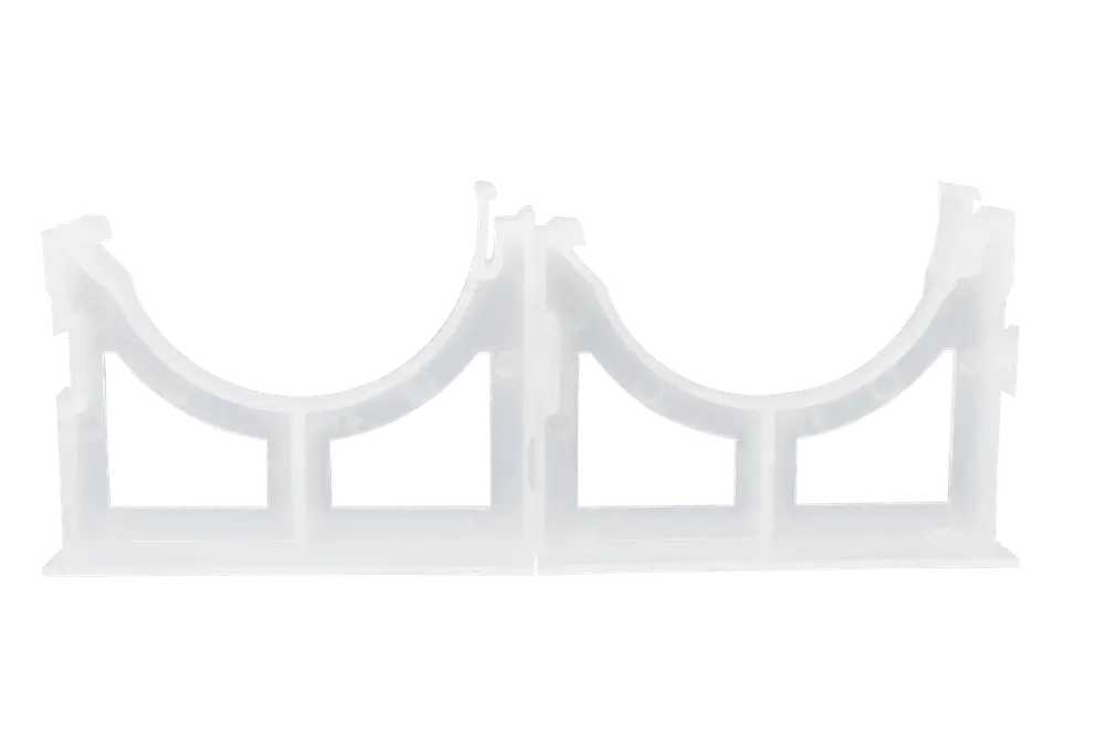 فاصل الأنابيب UPVC الأبيض