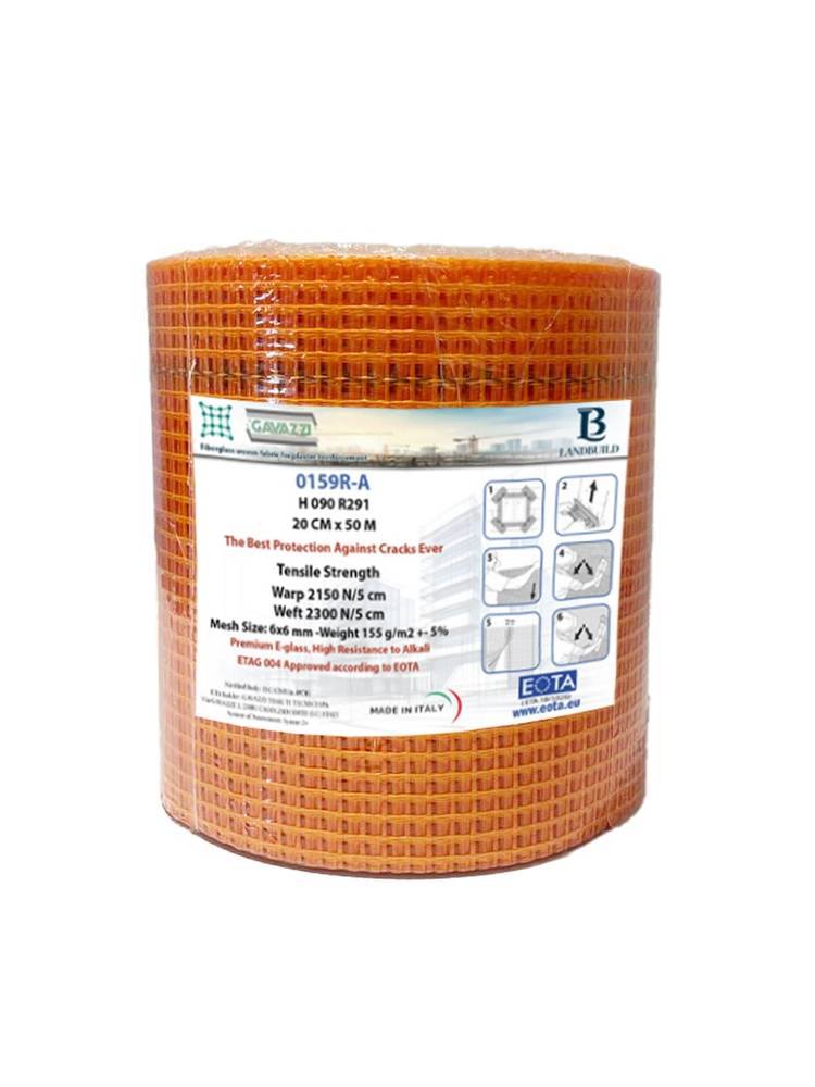 شبك لياسة فايبر 20CM*50M ايطالي LANDBUILD