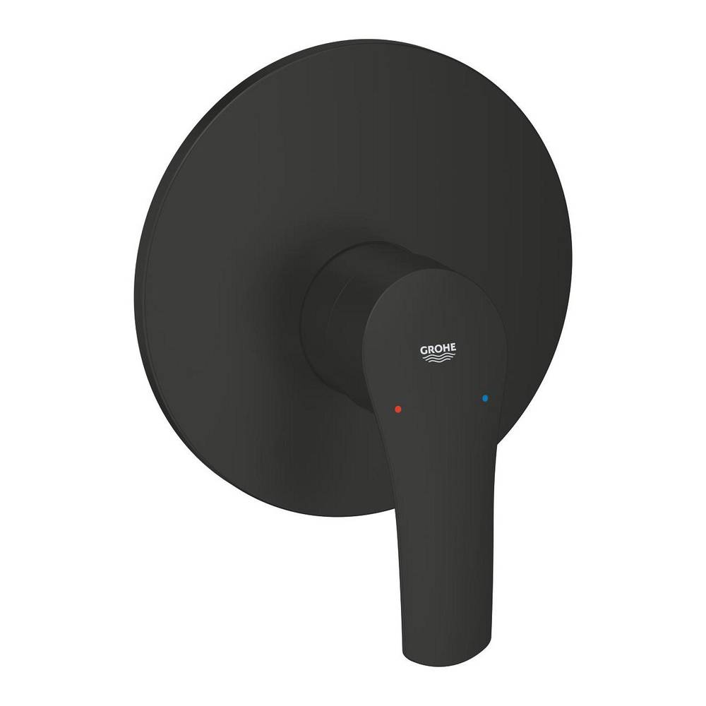 وجه خلاط شطاف جروهي Eurosmart خط واحد - أسود