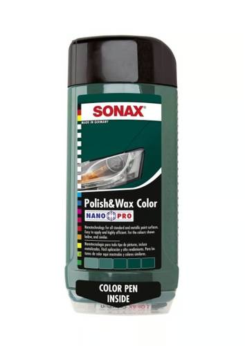 ملمع و شمع اخضر SONAX 