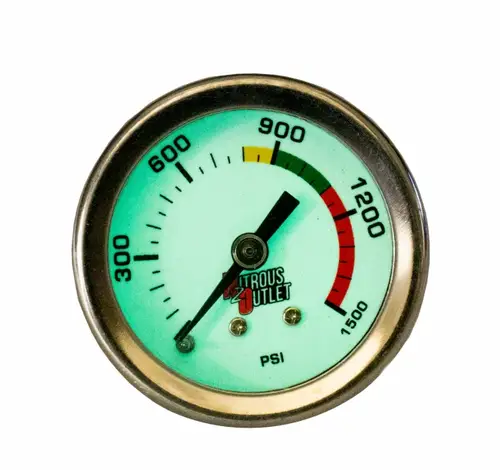 Luminescent Nitrous Pressure Gauge