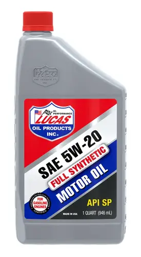 زيت لوكاس 5W20 زيت محرك تخليقي بالكامل