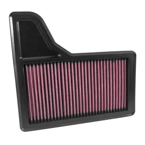K&N 33-5029 Hi-Flow Air Intake Drop in Filter for 2015-2023 Mustang 2.3/3.7/5.0L
