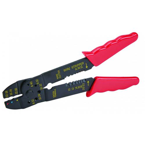 8IN FOUR-WAY WIRE CRIMPER/STRIPPER TOOL