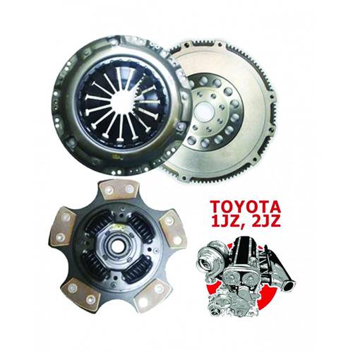 طقم كلتش سوبرا مع حذاف تويوتا  سوبرا 2.5 تيربو  TOYOTA 1 & 2JZ CLUTCH & FLYWHEEL KIT
