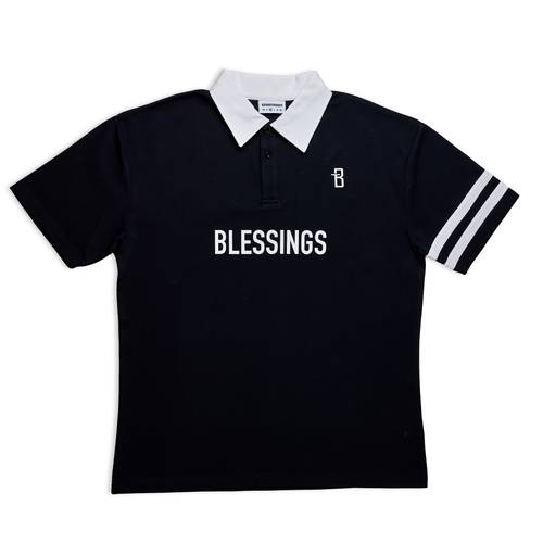  Polo T -Black/White