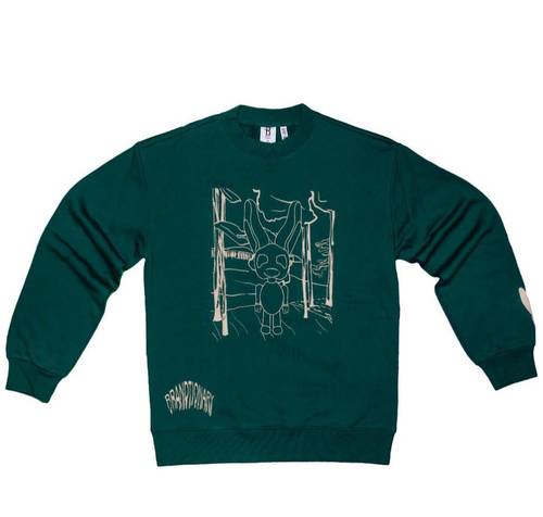 GREEN SWEATER