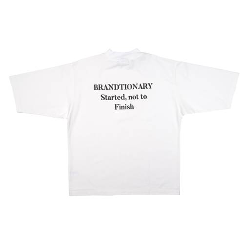Started Not To Finish - White 