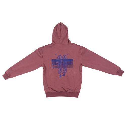 Maroon Raby hoodie 