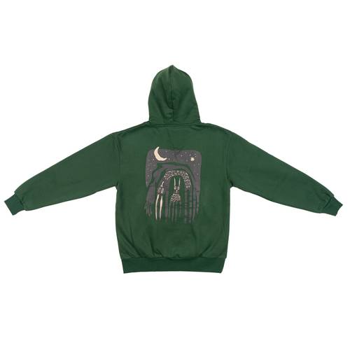 Dark Green Raby hoodie