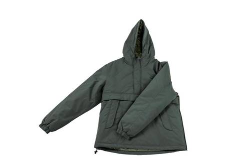  Dark Green Buffer Hoodie