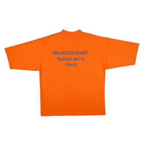 Started Not To Finish - Orange 