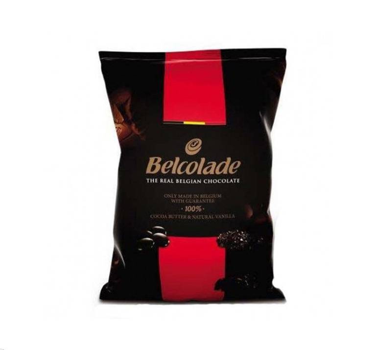 شوكولاته بيلكولاد اقراص داكنة 5 كيلو belcolade