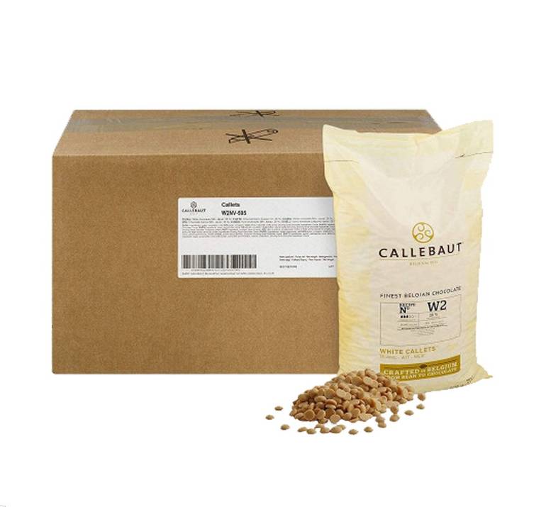 شوكولاته كاليبوت  Callebaut ابيض 10 كيلو