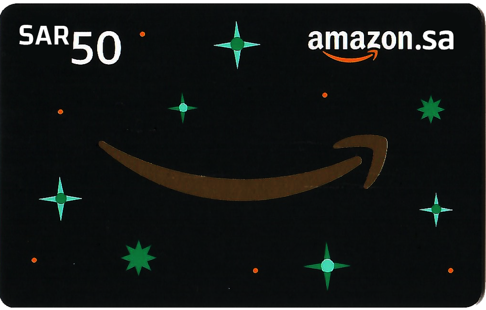 أمازون سعودي 50 ريال سعودي
