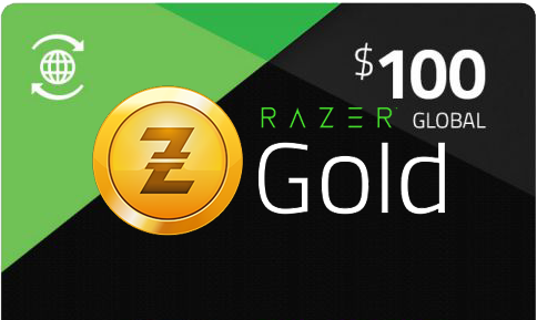 بطاقة ريزر 100$ للحساب العالمي 