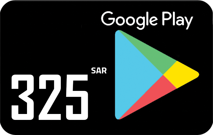 جوجل بلاي 325 ريال سعودي
