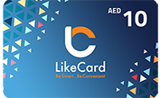 بطاقة هدايا لايك كارد 10 درهم اماراتي (حساب الاماراتي )