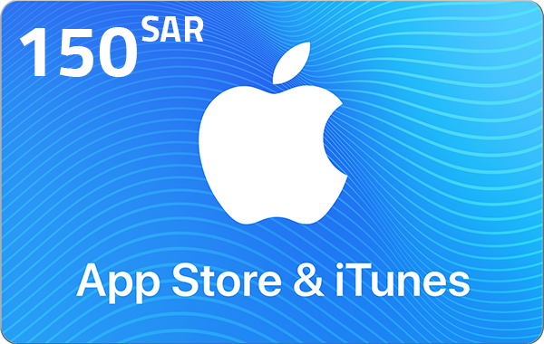 بطاقة ابل 150 ريال - للحساب السعودي
